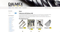 Desktop Screenshot of dalmex.se