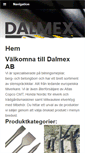Mobile Screenshot of dalmex.se